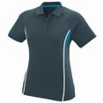 thumbnail image 1 of Ladies Rival Polo L Slate/Power Blue/White, 1 of 1