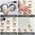 thumbnail image 3 of Sikiie Flower Chicken Print Flannel Anti-slip Floor Mat 16x24in, Thickened Dustproof Entrance Door Mat Floor Mat for Kitchen, Bathroom, Laundry Room, 3 of 7