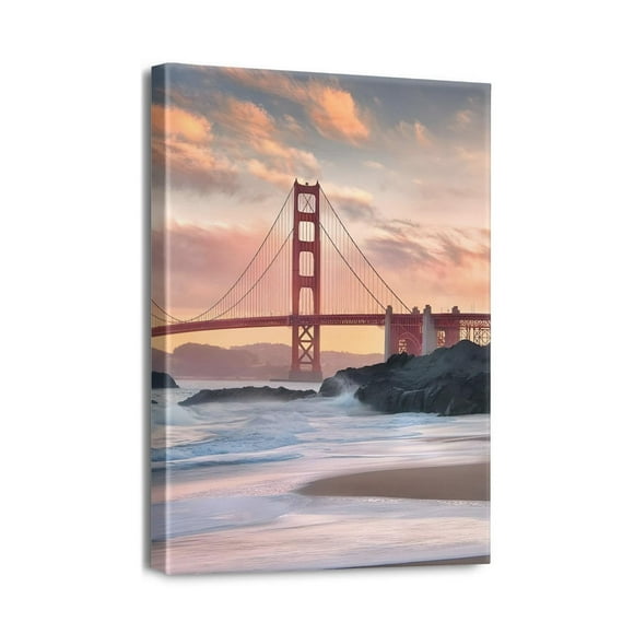 12x16 Art Diamant sur Toile Peint Paysage de Bord de Mer, Affiche Haute Transparence pour Décoration Murale