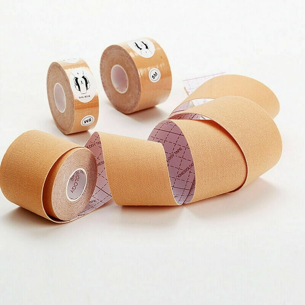 Breathable 5M Breast Lift Tape 1 Pc Roll Push Invisible Bra Nipple Cover  Sticker Kit Boob for A-E Cup Large Breast 