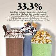 Keto Chow Strawberry Cream Ultra Low-Carb Meal Shake, Single Meal