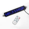 thumbnail image 3 of Remote Control LED Car Sign Programmable Advertising LED Sign Screen DIY Design, Multiple Display Modes for Shop Store DC5-12V 230x50x10mm, 3 of 7