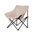 thumbnail image 4 of S SERENABLE Chaise de Camping Confortable Légère Chaise Portable pour Pelouse Randonnée Plein Air Kaki, 4 of 9