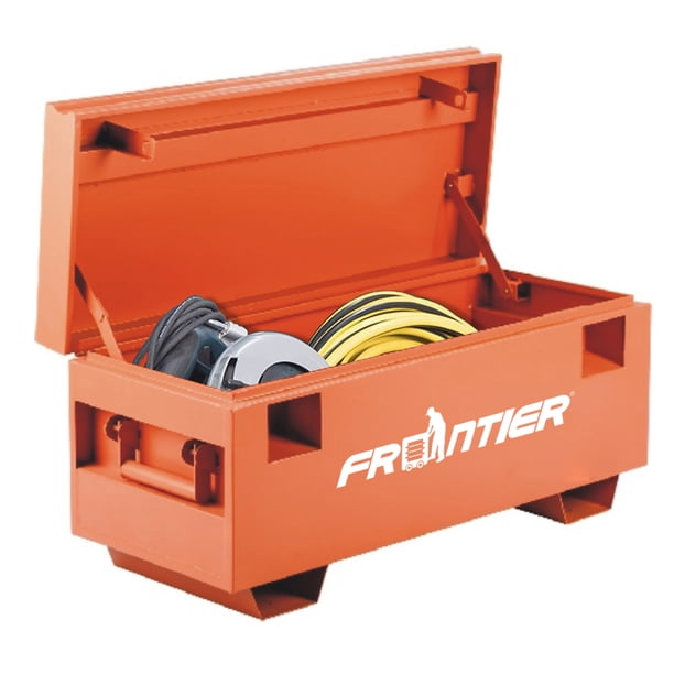 FRONTIER 48 in. W x 24 in. D x 24 in. H Steel Job Site Box Walmart