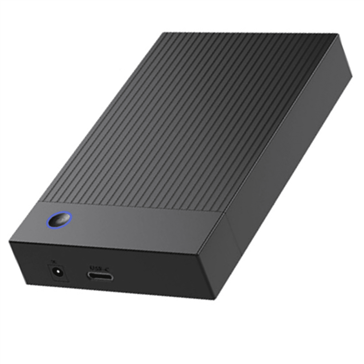 3.5-Inch Mechanical Solid-State Game Hard Disk Box External High-Speed Transmission USB3.1 Mobile Hard Disk Box,1 * SSD enclosure,Black