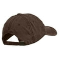 thumbnail image 5 of I'd Rather Be Ghost Hunting Embroidered Washed Cap - Brown OSFM, 5 of 6
