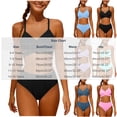 thumbnail image 3 of Antinious Toddler Girls Solid Stylish 2 Piece Swimsuit Outfit, 3 of 5