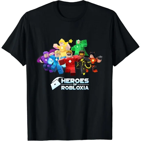 Camiseta de regalo de Héroes de Robloxia, todas las tallas S-4XL