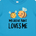thumbnail image 4 of Inktastic Bees My Great Aunt Loves Me Boys or Girls Baby T-Shirt, 4 of 5