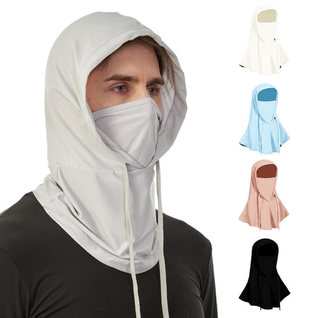 CHUANK Capuche Solaire Respirante Confortable Été Rafraîchissante Protection uv pour Cyclisme en Extérieur