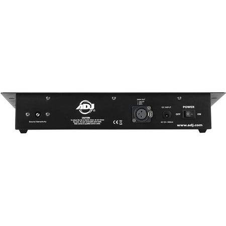ADJ HEXCON Hex Series 6 Channel DMX DJ Controller with Built-In USB Port, Black