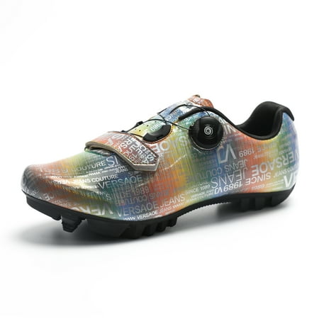 

BETOOSEN Mens Womens Mountain Cycling Shoes MTB Indoor Bicycle Shoes Compatible SPD/2-bolt