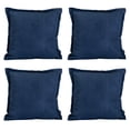 thumbnail image 1 of Cojin Decorativo Cuadrado Set de 4 DICASA Azul Marino, 1 of 4