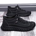 thumbnail image 3 of Zapatos deportivos de cuero para hombre, zapatos casuales de moda con suela suave para hombre, zapatos deportivos de moda para exteriores de cuero para hombre, 3 of 5
