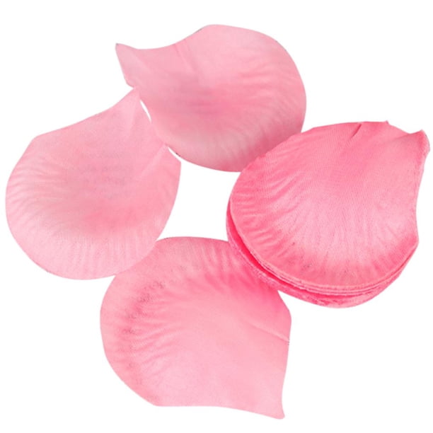 Paquete de 300 piezas de pétalos artificiales de flores para bodas, fiestas, camas, suelos, decoración.