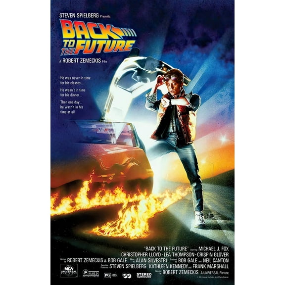 BINFA-Wall Art Back To The Future - Movie 18" x 12" Poster