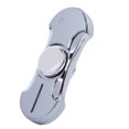 thumbnail image 3 of Moda USB de carga encendedor de cigarrillos al aire libre barbacoa encendedor dedo giratorio juguete hombres giftbrushed plata, 3 of 8