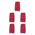 thumbnail image 1 of Guardoinrt Embrace Winter With Snug Long Leg Warmers Skin Friendly Plush Over Knee Socks red 5Set, 1 of 6