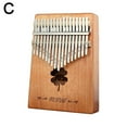 thumbnail image 1 of Thumb Piano Kalimba 17-Note Beginner'S Piano Score Mahogany Core Full Single Board Finger Piano Instrument, 1 of 1