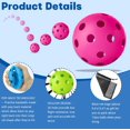 thumbnail image 3 of YANTONG 12/30/60 Practice Baseballs for Hitting, 2.8 Inch Plastic Soft Baseballs for Practice Lightweight Soft Ball Hollow Training Softball for Sport Pitching Batting, 3 of 5
