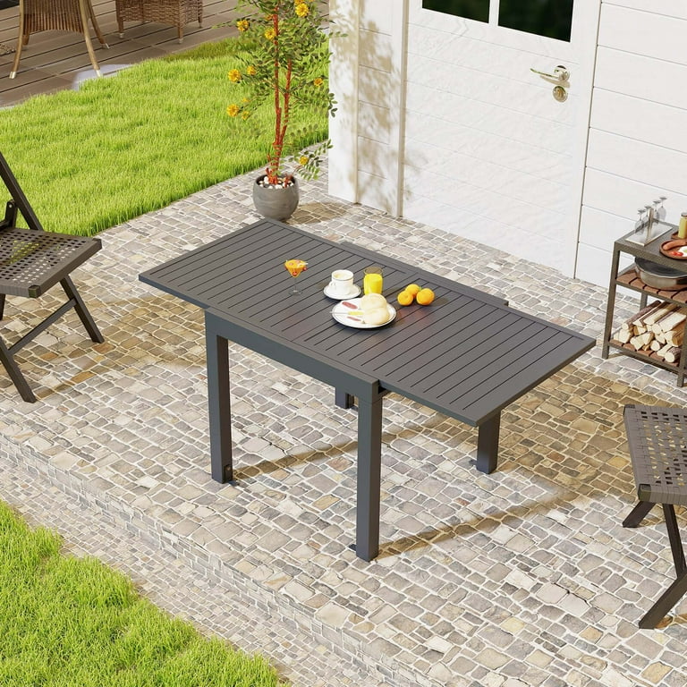 Extendable patio tables hotsell