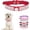 Red, variant on Rhinestone Dog Collar, Cute Soft Fancy Bling Diamond Pretty Jewel Sparkly Puppy Cat Pet Collar for XS Small Medium Large XL XXL Dogs