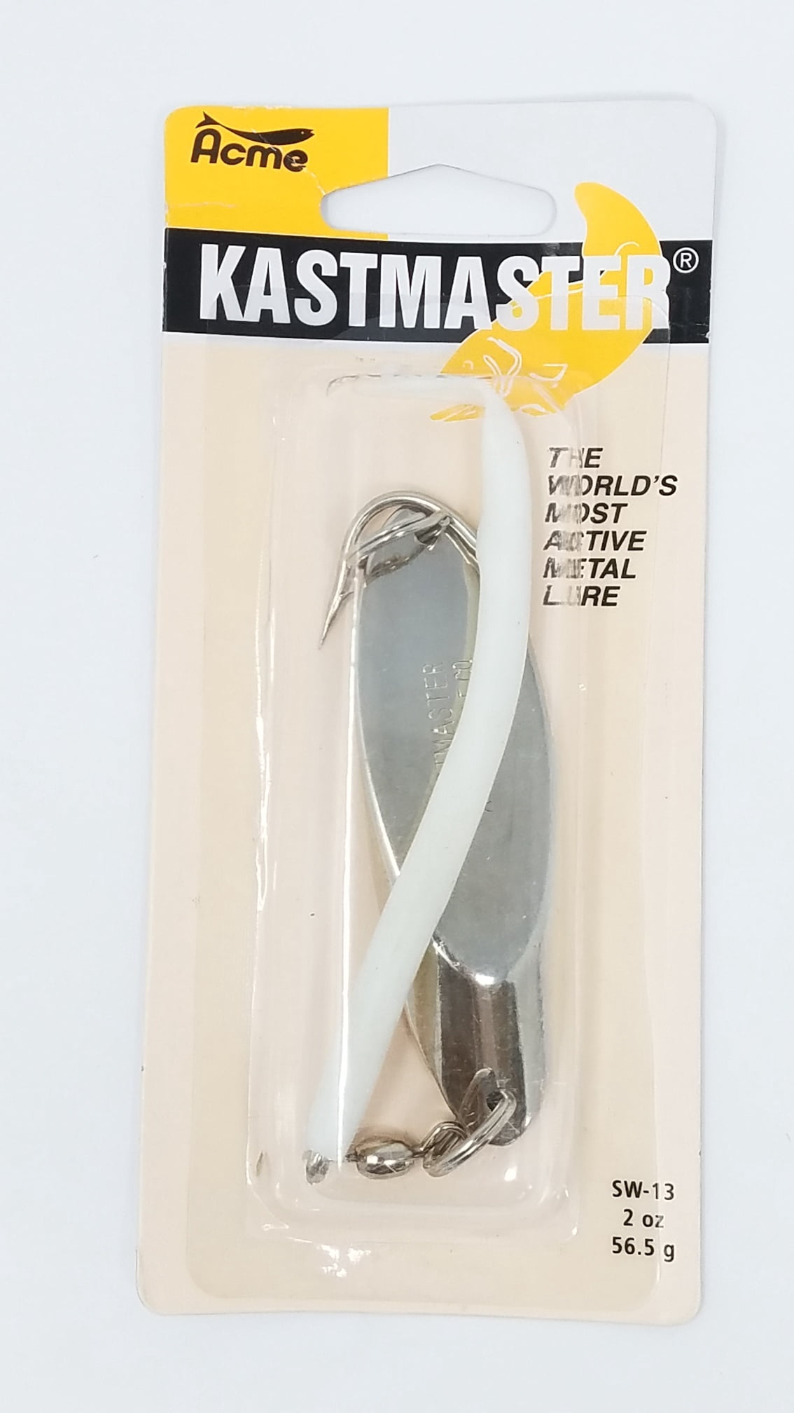Acme Tackle Kastmaster with Tube Fishing Lure Spoon Chrome 2 oz.