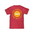 thumbnail image 3 of Tee Luv Cheez It The Cheezier The Better Front and Back Snack Logo Shirt (Men's) (S), 3 of 6