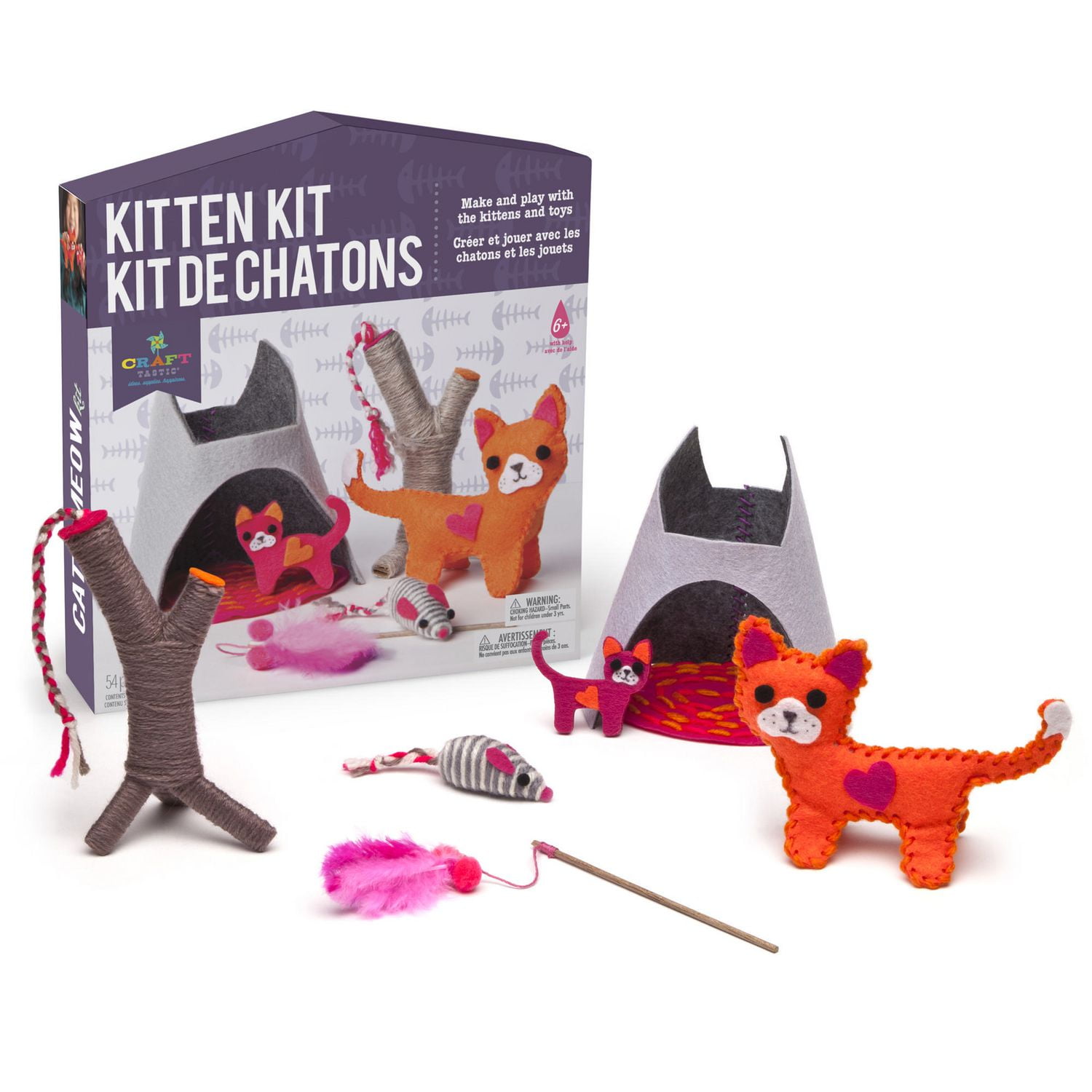 Craft-tastic Craft Kitten Themed Craft Kit