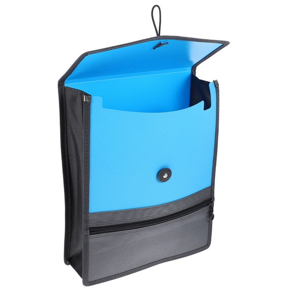 LULULION Portable Canvas Pouch for Files Lightweight Large Capacity Business Use