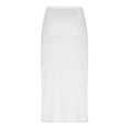 thumbnail image 2 of YIZYIF Womens High Waist Half Slip Underskirt Lace Floral Hem A Line Petticoat Skirt White-B One Size, 2 of 6