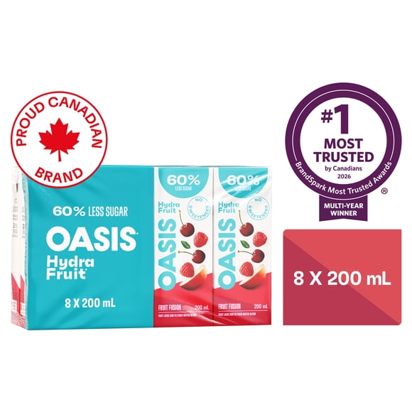 Fruit Fusion Fruit Juice Boxes 8 x 200 ml