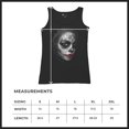 thumbnail image 7 of Sugar Skull Portrait Women's Tank Top Gothic Beauty Red Lips Day of the Dead Dia de Los Muertos Mexican Calavera, 7 of 7