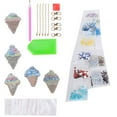 thumbnail image 2 of , Llaveros de diamantes de imitación, Llaveros con forma de cono de helado DIY, Colorfast y Antiwear Decoración del hogar Adultos para nios Regalo de NavidadArtAndCraft Fyydes Descripción de la referencia, 2 of 6