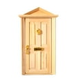 thumbnail image 1 of 1:12 Dollhouse Miniature w/ Hardware Wood Color, 1 of 7