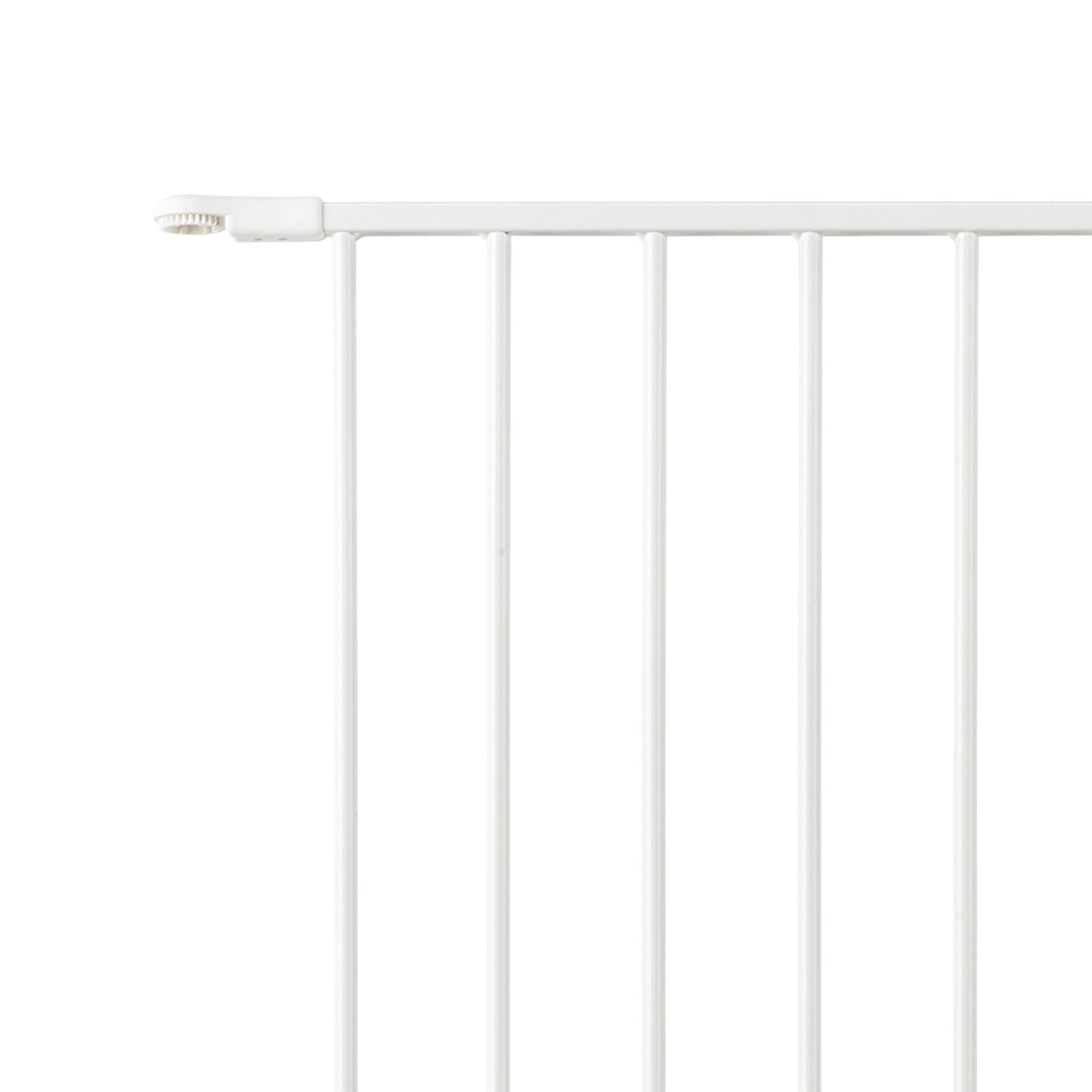 Scandinavian Pet Design SG-F-EXT28W Flex Metal 28.4 Inch Baby Pet Gate Extension Panel, White