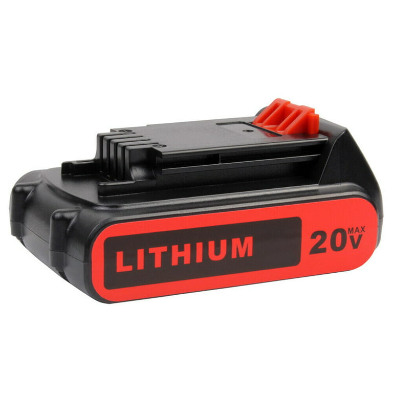 For Black & Decker 20V 1.5Ah Lithium MAX Battery 20 Volt Li-Ion LBXR20  LBXR2020