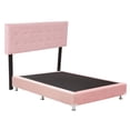 thumbnail image 3 of Box Base Cama Individual + Cabecera Bilbao Rosa, 3 of 7