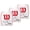 Black, variant on Wilson Revolve 17 Gauge Polyester Tennis String Set, 40 ft, Black