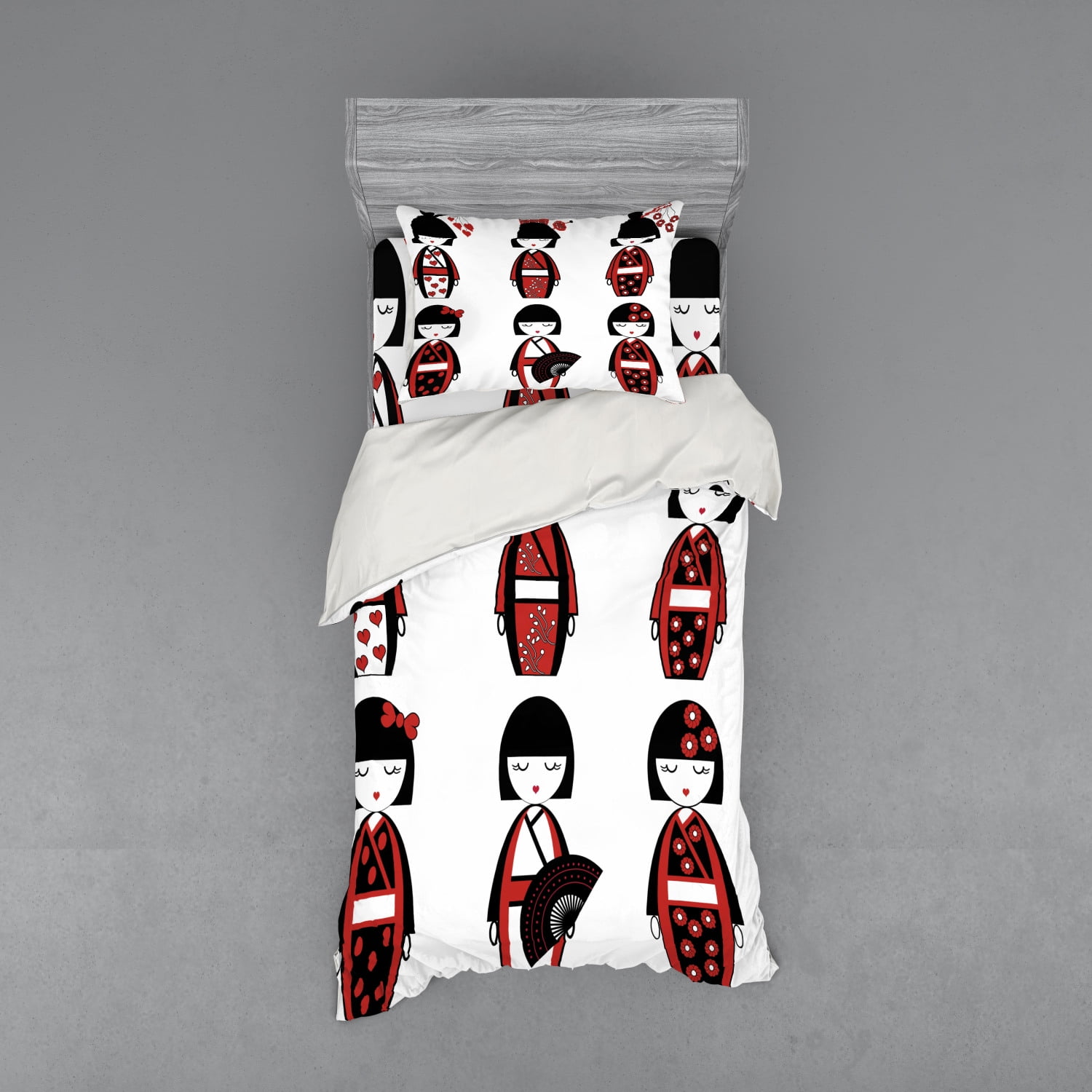 12/"x20/" Mattress plus pillow WHITE- TWO PIECE DOLLS/' BEDDING SET