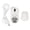 White, variant on Xirurus Wired Gaming Mouse Ergonomic RGB Backlit Adjustable 7200 DPI 6 Programmable Keys 4.9ft Cable (1.5 Meters) for Gaming Office Study White PC Mac