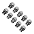 thumbnail image 2 of 10 Uds. De dijes de cabeza de calavera de aleación para hacer bricolaje, colgantes de calavera y esqueleto para llavero de Paracord, doble agujero YUNYI BRAND Deportes, 2 of 8