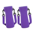 thumbnail image 2 of Sioweci 2Pcs Thermal Water Bottle Cover for Cirkul Neoprene Sleeve Stylish Designs Flavored Insulation Water Bottle Protector Purple 2pcs, 2 of 13