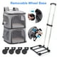 thumbnail image 5 of Mochila transportadora de mascotas con ruedas para perros y gatos pequeños, 5 of 7