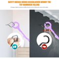 thumbnail image 5 of Zshan Stuffed Animal Toy Hammock Macrame Plush Hammock Boho Teddy Bear Stuffed Storage Hammock Storage Net Plush Net Teddy Hammock Hanging Corner Toy Storage Rack for Kids Room, 5 of 5