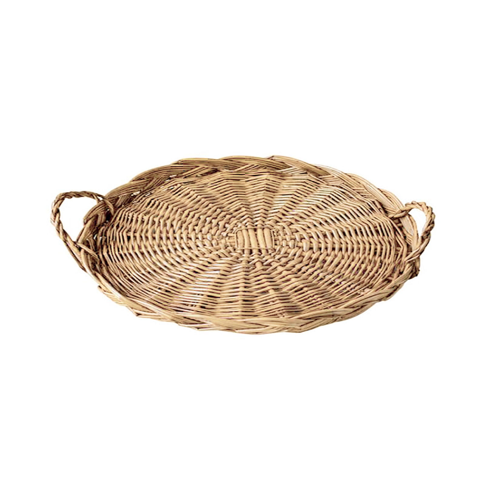 Fruit Dish Storage Basket Tray BreadTray Weave Round Hand-woven Vietnam Classic Food Pan