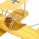 thumbnail image 4 of Caredy Avionetas de Metal Modelo Retro, Decoracion Vintage Mini Modelo del Aeroplano de Hierro Forjado Colgante Colgante Aviones Biplano Juguetes de Hojalata(Amarillo) Ecomeon no, 4 of 4