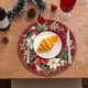 thumbnail image 1 of Diatomite Christmas Placemats Absorbent Washable Table Mats for Holiday Dining Party Dinner Table Setting Non-Slip Reusable Rubber Western Placemats for Family Gatherings Festive Decor, 1 of 6