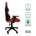 thumbnail image 2 of Silla Gamer Ergonomica Altura Ajustable Negra / Roja XC Game 300186 KingsHouse KingsHouse 300186, 2 of 2