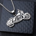 thumbnail image 5 of Stainless Steel Motorcycle Pendant Necklace For Men Retro Party Club Clavicle Jewelry, 5 of 5